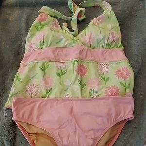 Lilly Pulitzer bathing suit size 12 tankini style
